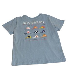 Crown & Ivy Blue Nautical Short Sleeve Tee